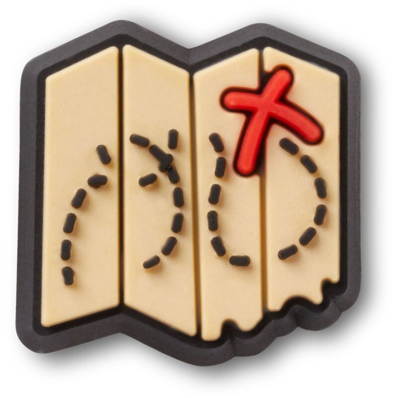 Crocs™ Jibbitz Tiny Treasure Map 