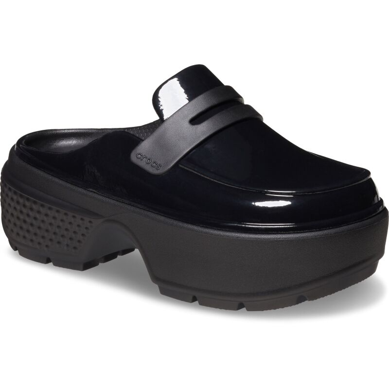 Crocs™ Stomp High Shine Loafer Black