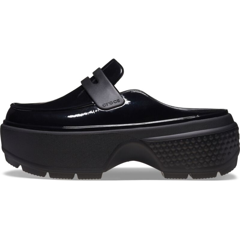 Crocs™ Stomp High Shine Loafer Black