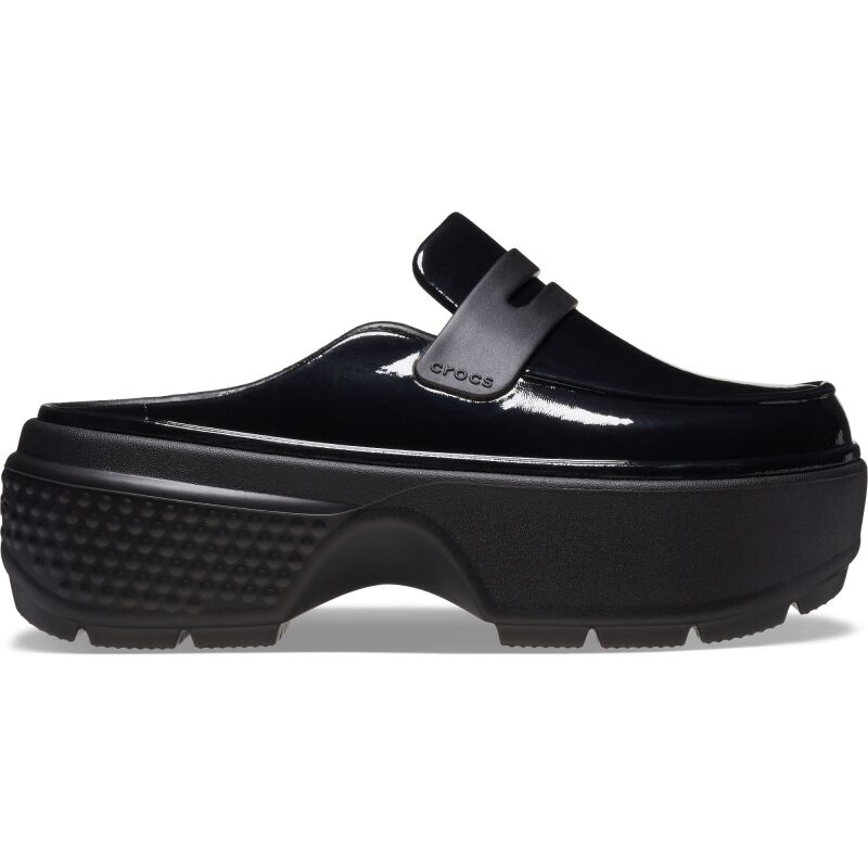 Crocs™ Stomp High Shine Loafer Black