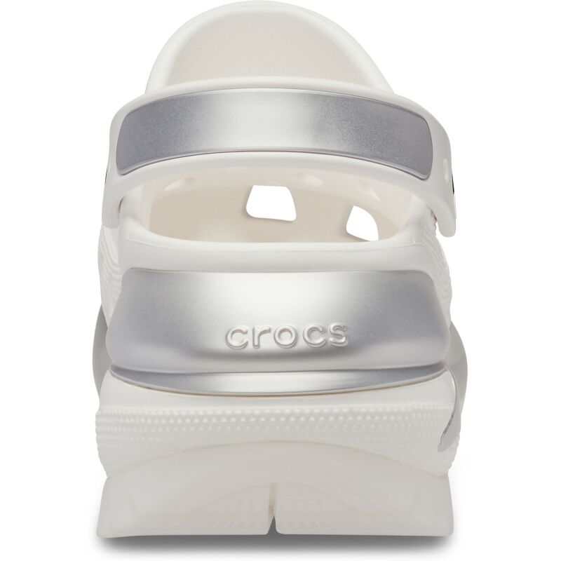 Crocs™ Mega Crush Metallic Clog White/Silver