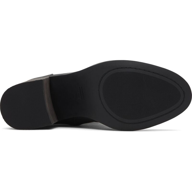 TOMS LEATHER WOMEN'S EVELYN BOOT 10020228 Black