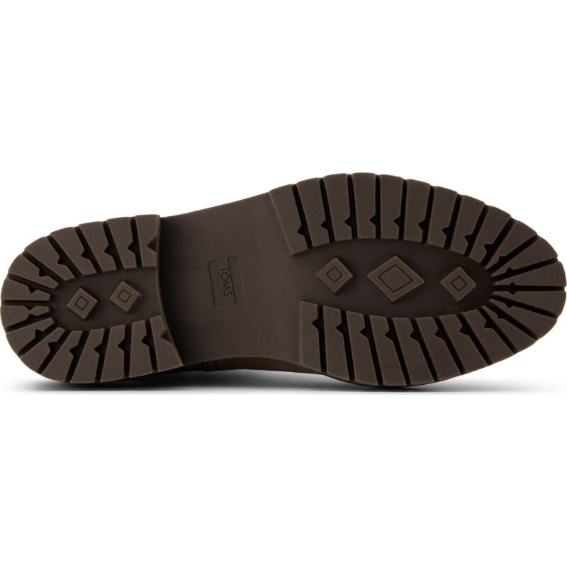 TOMS LEATHER WOMEN'S BENNET BOOT 10021289 Natural