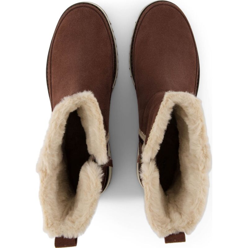 TOMS SUEDE WOMEN'S BERGEN BOOT 10021409 Dark Brown