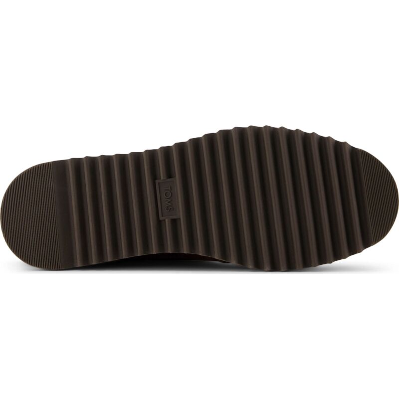 TOMS SUEDE WOMEN'S BERGEN BOOT Dark Brown