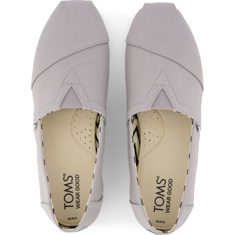 TOMS RECYCLED COTTON MEN'S ALPARGATA 10020857 Grey