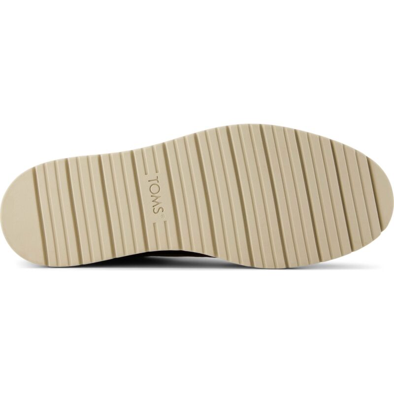 TOMS LEATHER/ WAXED CANVAS MEN'S BOOT 10021387 Brown