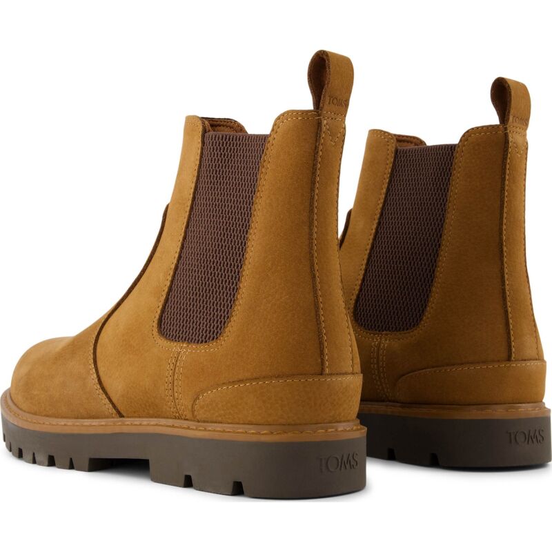 TOMS WALNUT WR LEATHER MEN'S BOOT 10021384 Brown