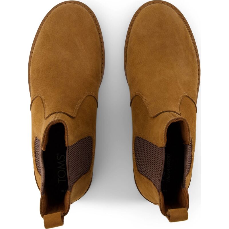 TOMS WALNUT WR LEATHER MEN'S BOOT 10021384 Brown