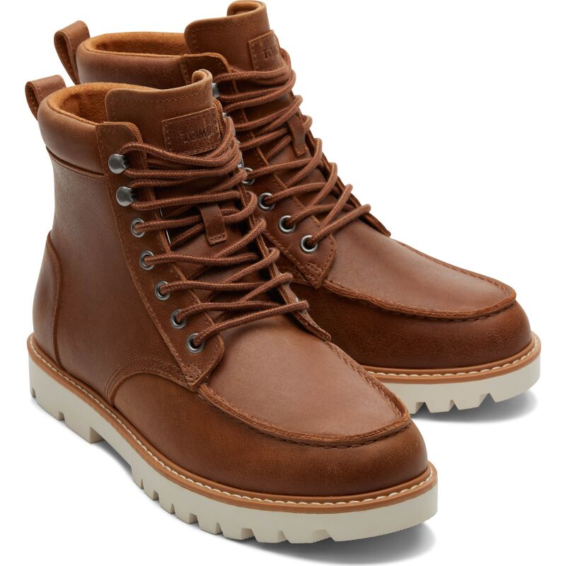 TOMS TAN WR LEATHER MEN'S BOOT 10020298 Tan