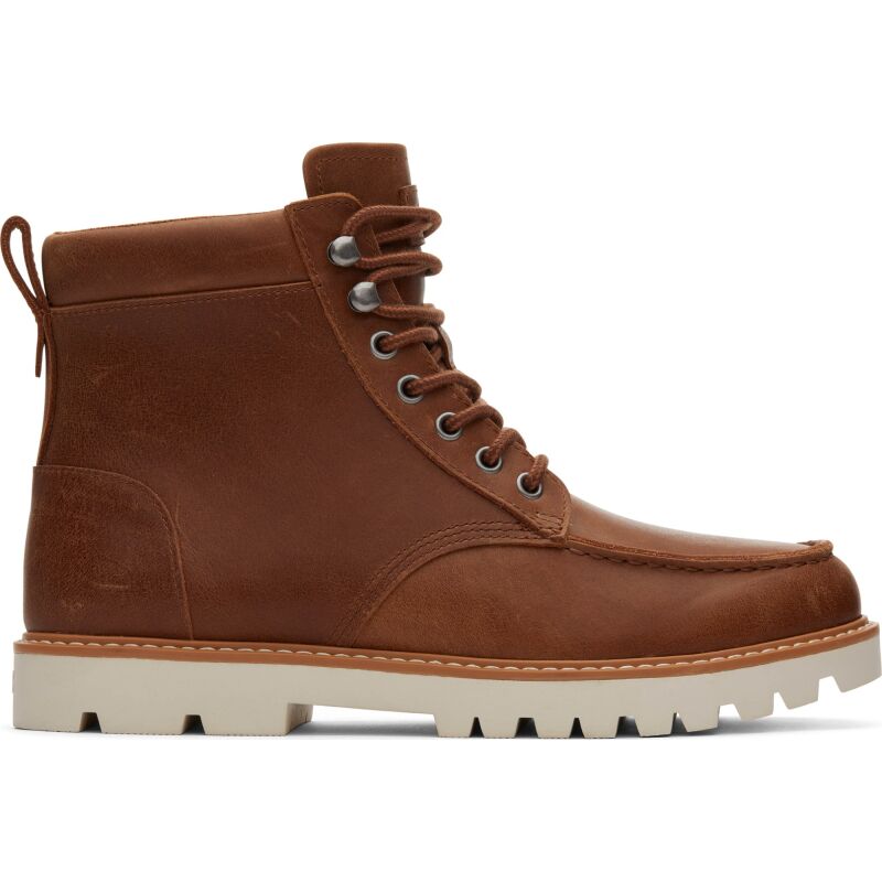 TOMS TAN WR LEATHER MEN'S BOOT 10020298 Tan