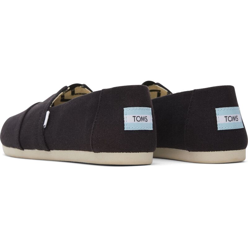 TOMS WIDE WIDTH RECYCLED COTTON 10018284 Black