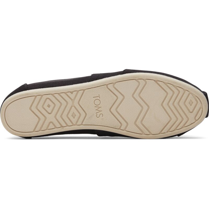 TOMS WIDE WIDTH RECYCLED COTTON 10018284 Black