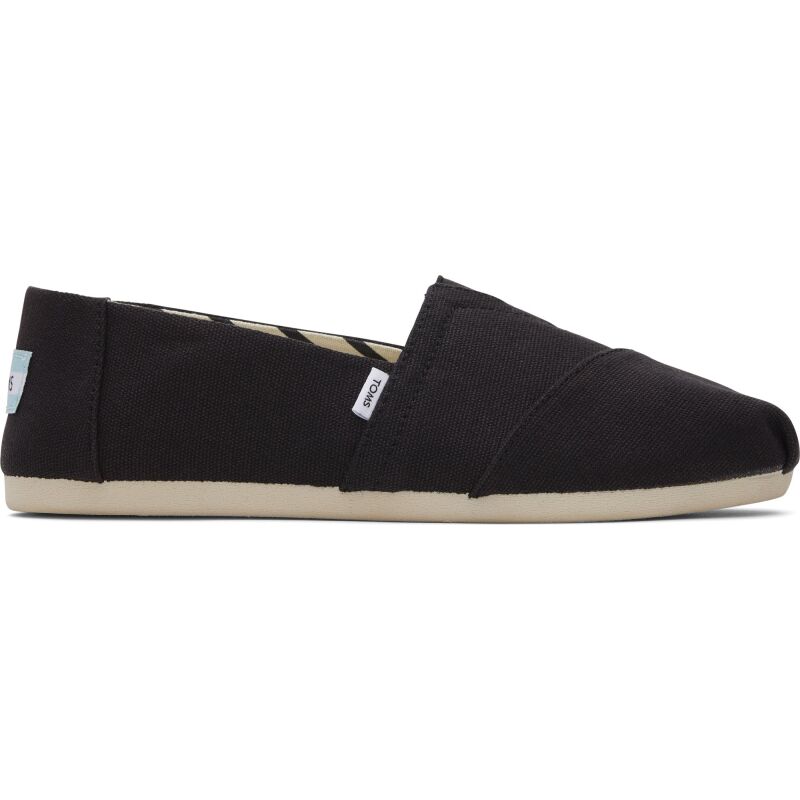 TOMS WIDE WIDTH RECYCLED COTTON 10018284 Black