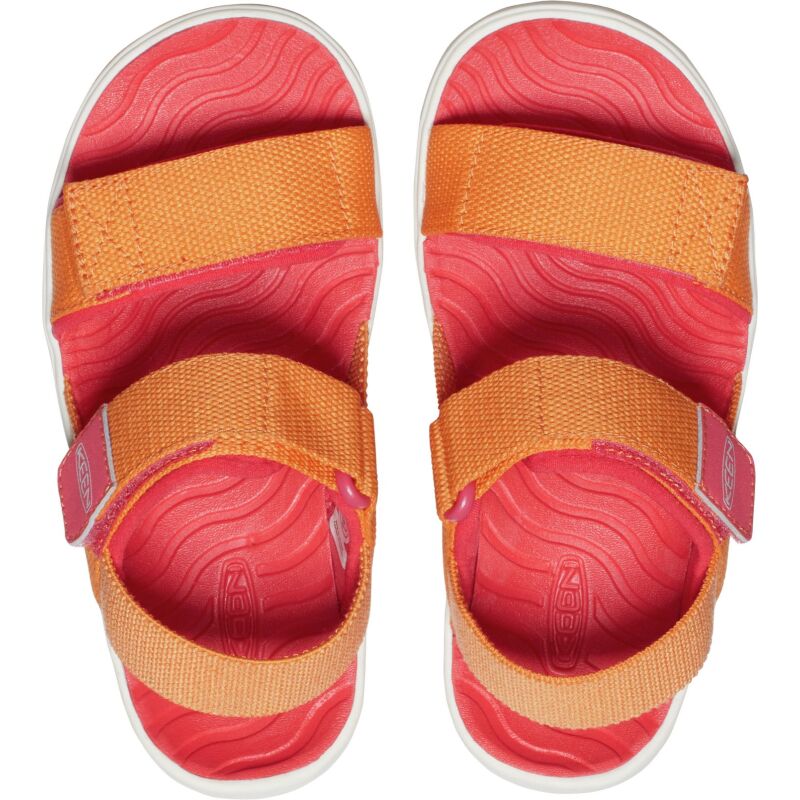 Keen Elle Backstrap Little Kid's TANGERINE/CAYENNE
