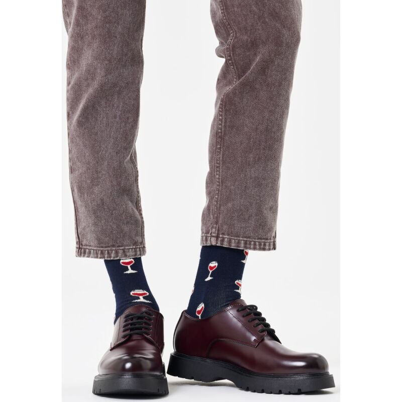 Happy Socks GLASS OF WINE Navy