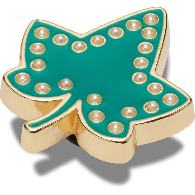 Crocs™ Jibbitz Pink And Green Leaf 