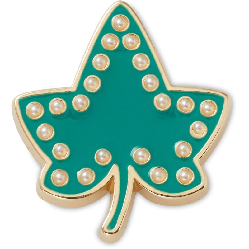 Crocs™ Jibbitz Pink And Green Leaf 