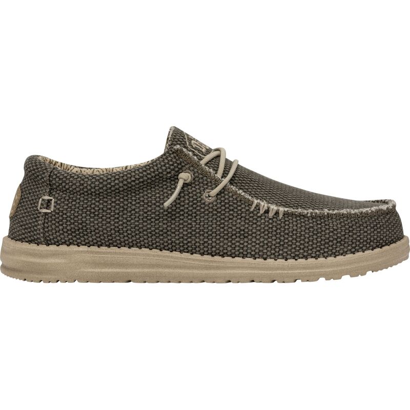 HEYDUDE Wally Braided Men's Army