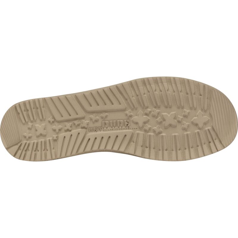 HEYDUDE Wally Braided Men's Army