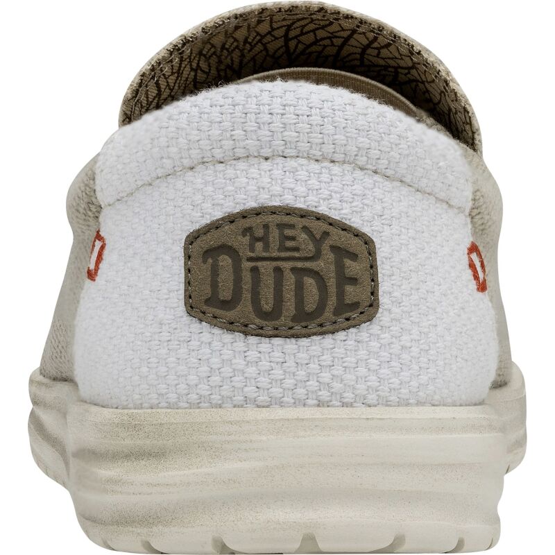HEYDUDE Mikka Braided Men's 40124 Off White