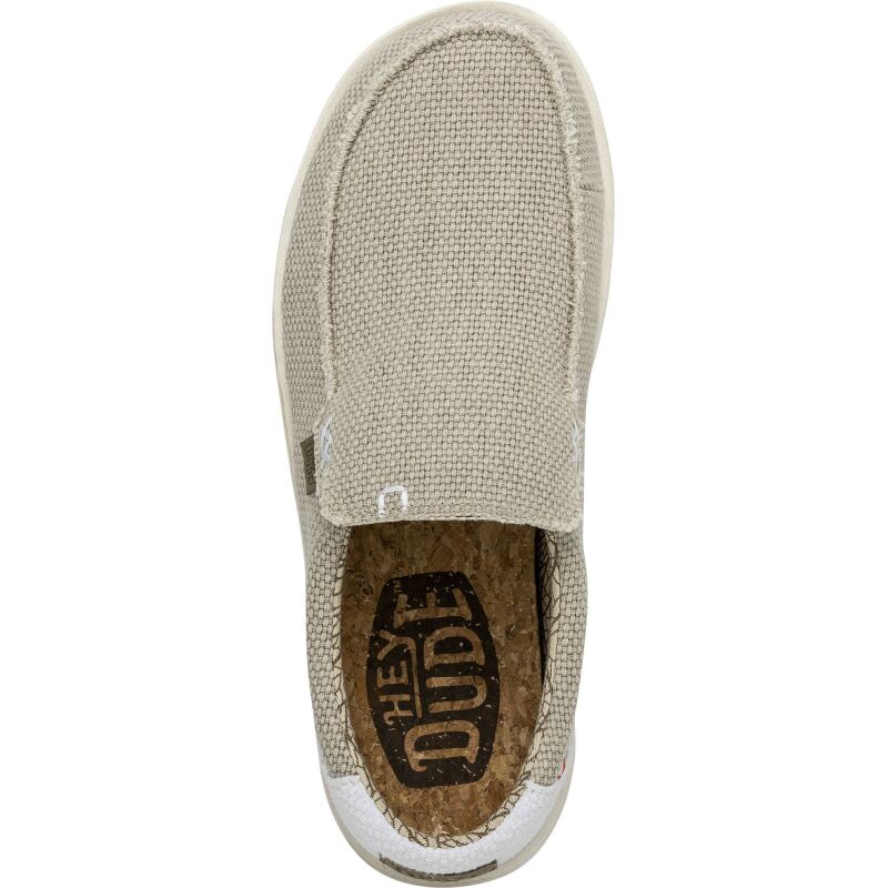 HEYDUDE Mikka Braided Men's 40124 Off White