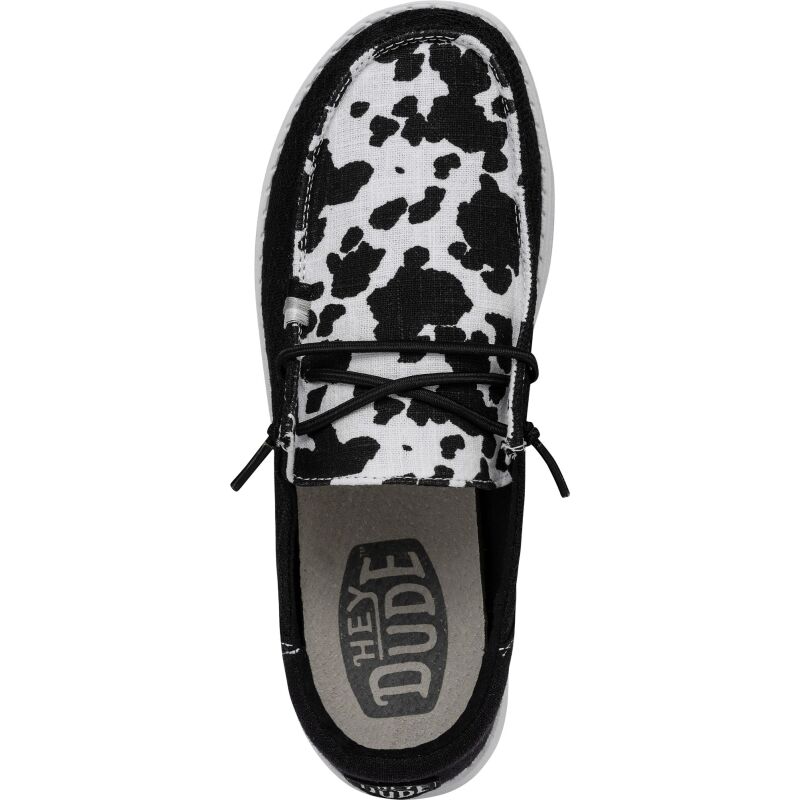 HEYDUDE Wendy Boho Cow Women's Wild