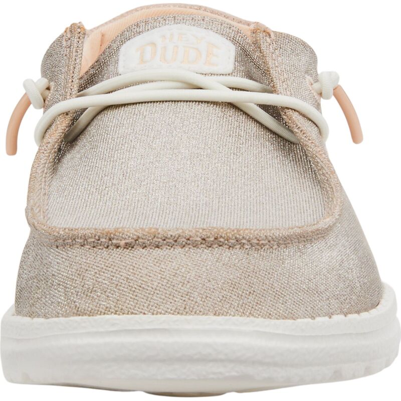 HEYDUDE Wendy Metallic Sparkle Women 41082 Rose Gold