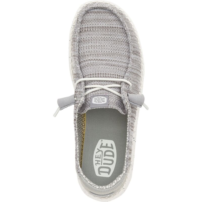 HEYDUDE Wendy Stretch Sox Women 41878 Light Grey
