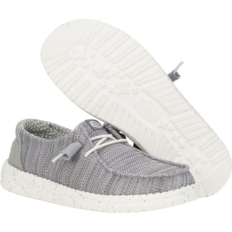 HEYDUDE Wendy Stretch Sox Women 41878 Light Grey