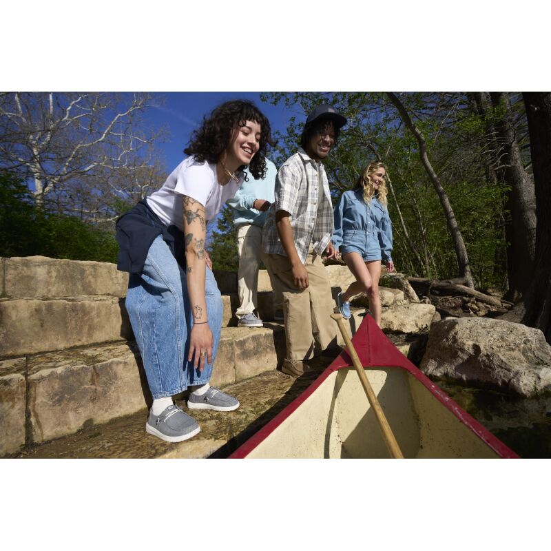 HEYDUDE Wendy Stretch Sox Women 41878 Light Grey