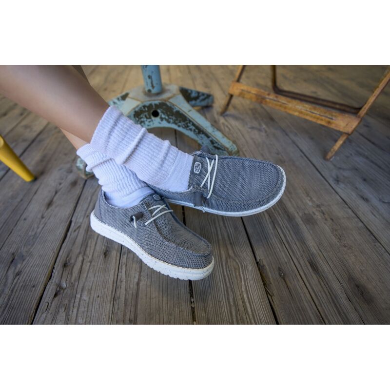 HEYDUDE Wendy Stretch Sox Women 41878 Light Grey
