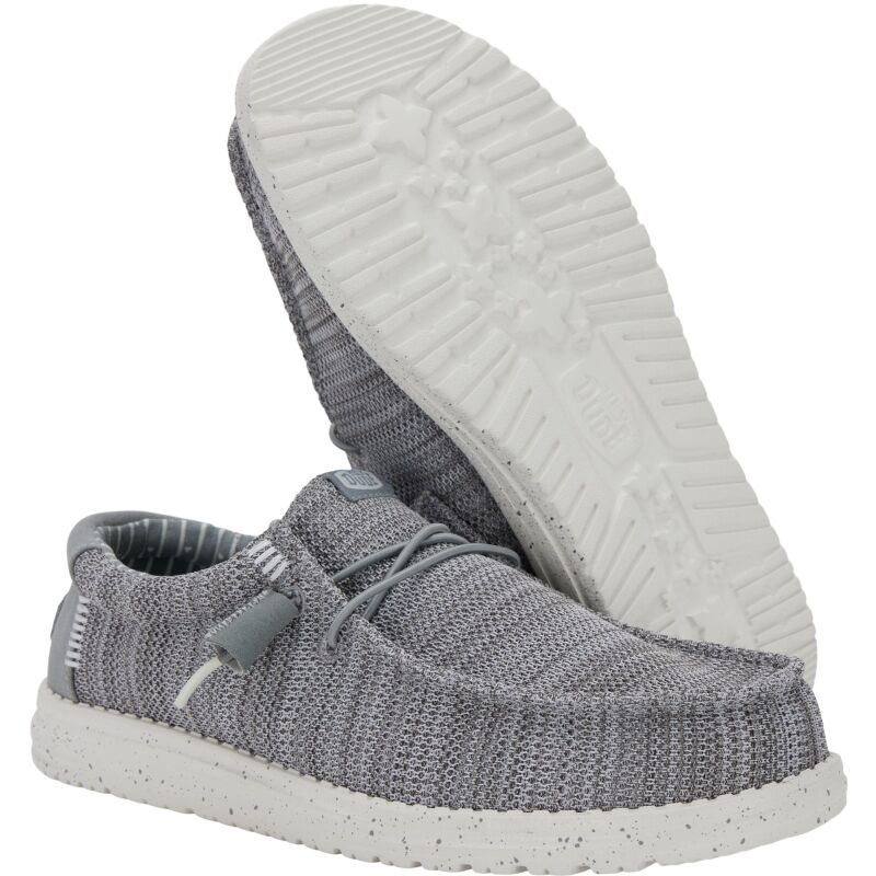 HEYDUDE Wally Stretch Sox Men's 41898 Grey