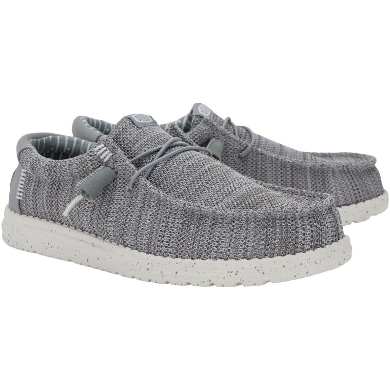 HEYDUDE Wally Stretch Sox Men's 41898 Grey