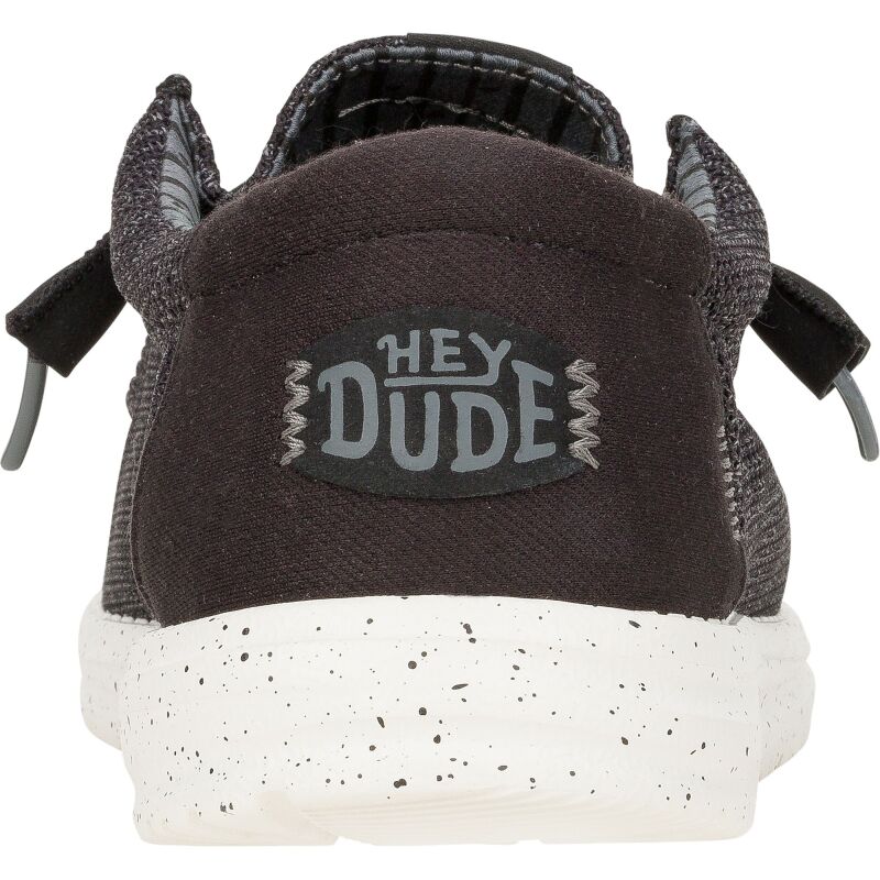 HEYDUDE Wally Stretch Sox Men's 41898 Black/White