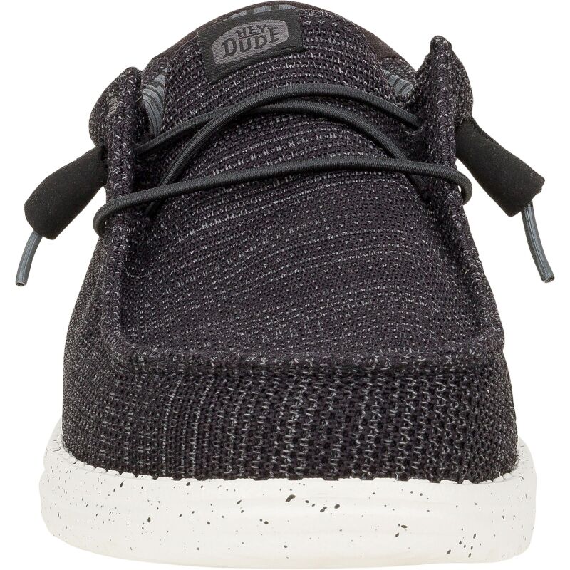 HEYDUDE Wally Stretch Sox Men's 41898 Black/White