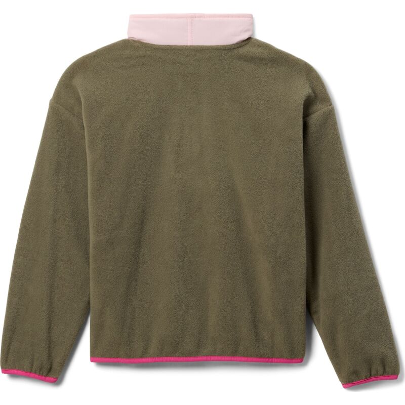 Columbia Sequoia Grove Full Zip Fleece Kid's Stone Green/ Satin Pink