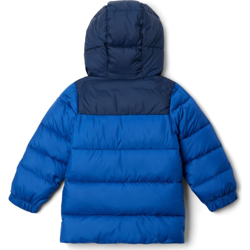 Columbia Puffect Hooded Jacket Kid's Mountain Blue/ Collegiate Navy