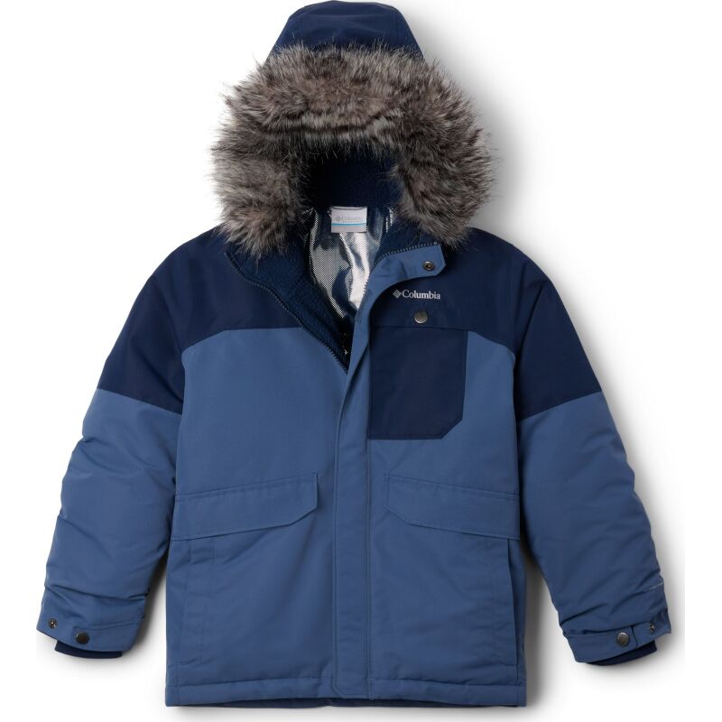 Columbia Nordic Strider II Jacket Kid's Dark Mountain/ Collegiate Navy