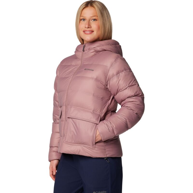 Columbia Harmony Falls Hooded Down Jacket Women's Fig