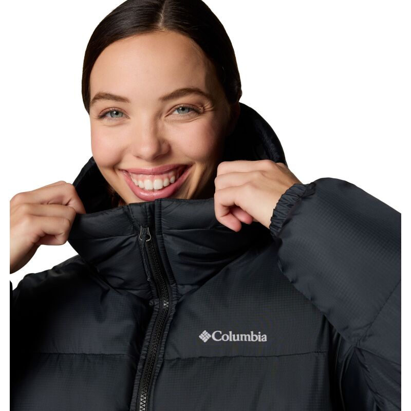 Columbia Puffect Ii Mid Hooded Jacket Women's Black
