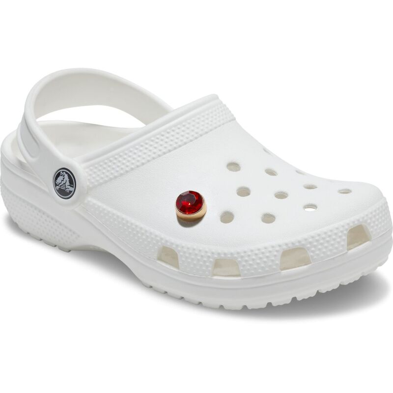 Crocs™ Jibbitz Dark Pink Circle Gem 
