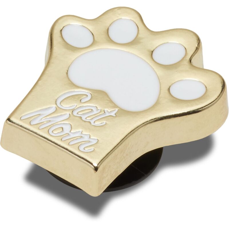 Crocs™ Jibbitz Gold Cat Mom Paw 