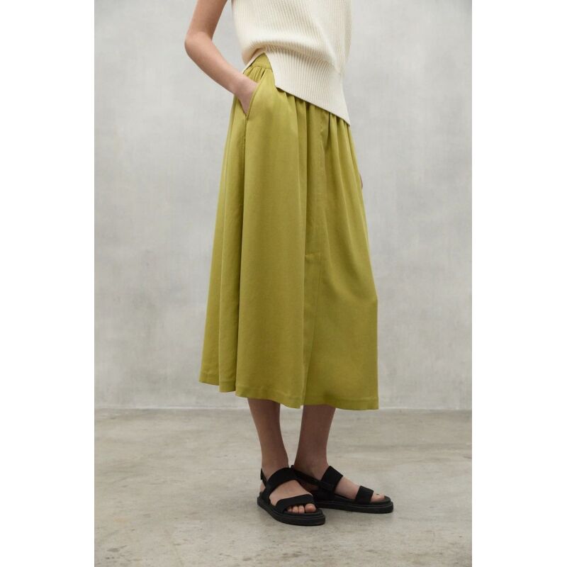 ECOALF YOKOALF SKIRT WOMAN Green Yellow