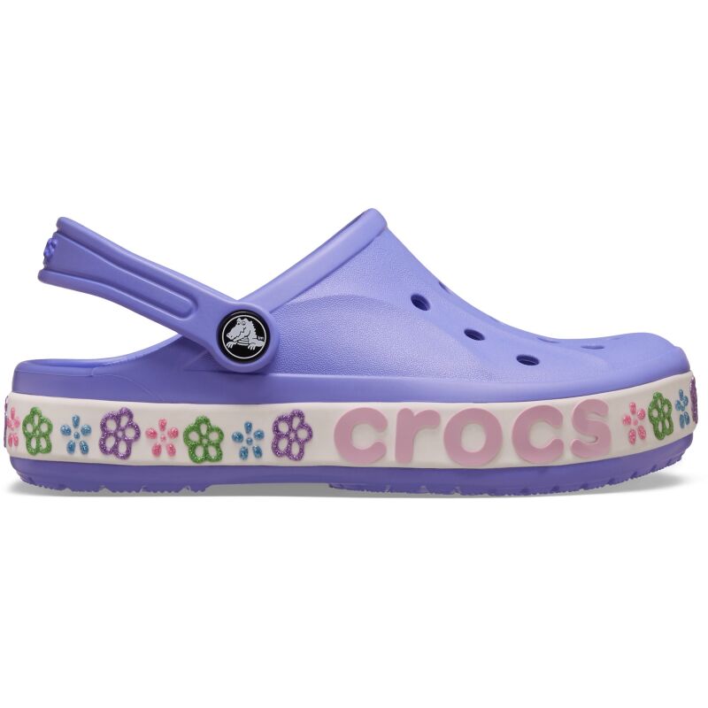 Crocs™ Bayaband Flower Band Clog Kids' Digital Violet