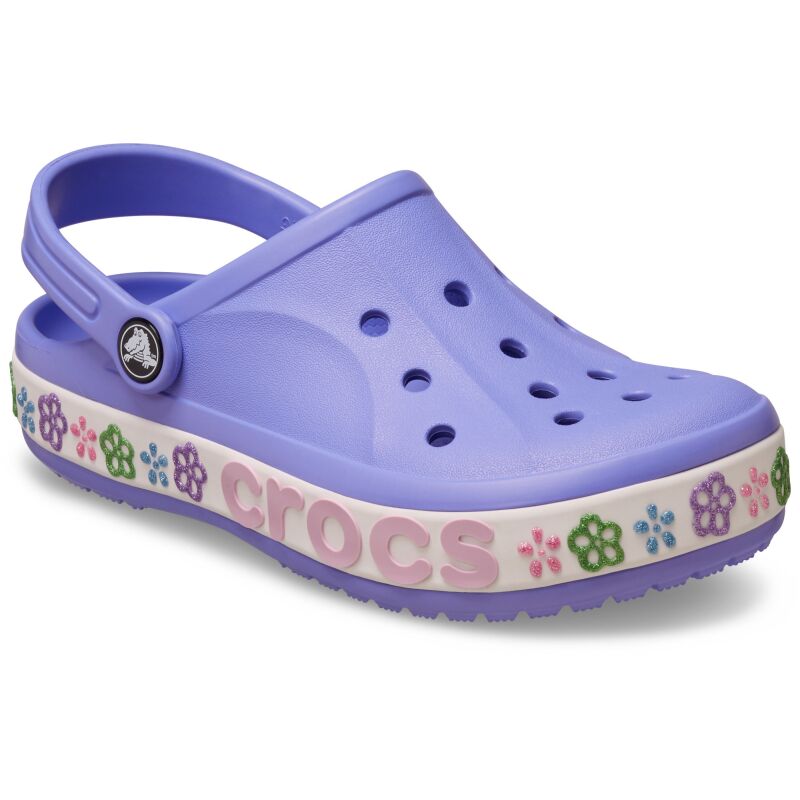 Crocs™ Bayaband Flower Band Clog Kids' Digital Violet