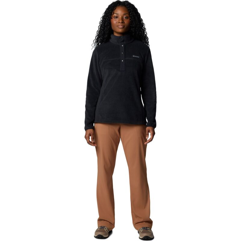 Columbia Benton Springs 1/2 Snap Pull Over II Women's Black