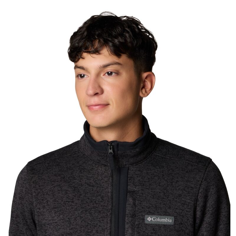 Columbia Sweater Weather Full Zip Men's Black Heather