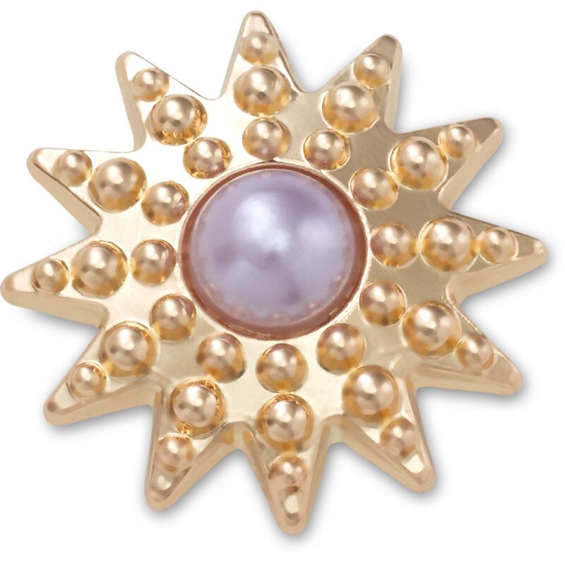 Crocs™ Jibbitz Purple Pearl Starburst 