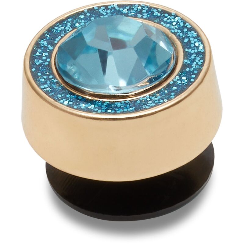 Crocs™ Jibbitz Circle Blue Gem 
